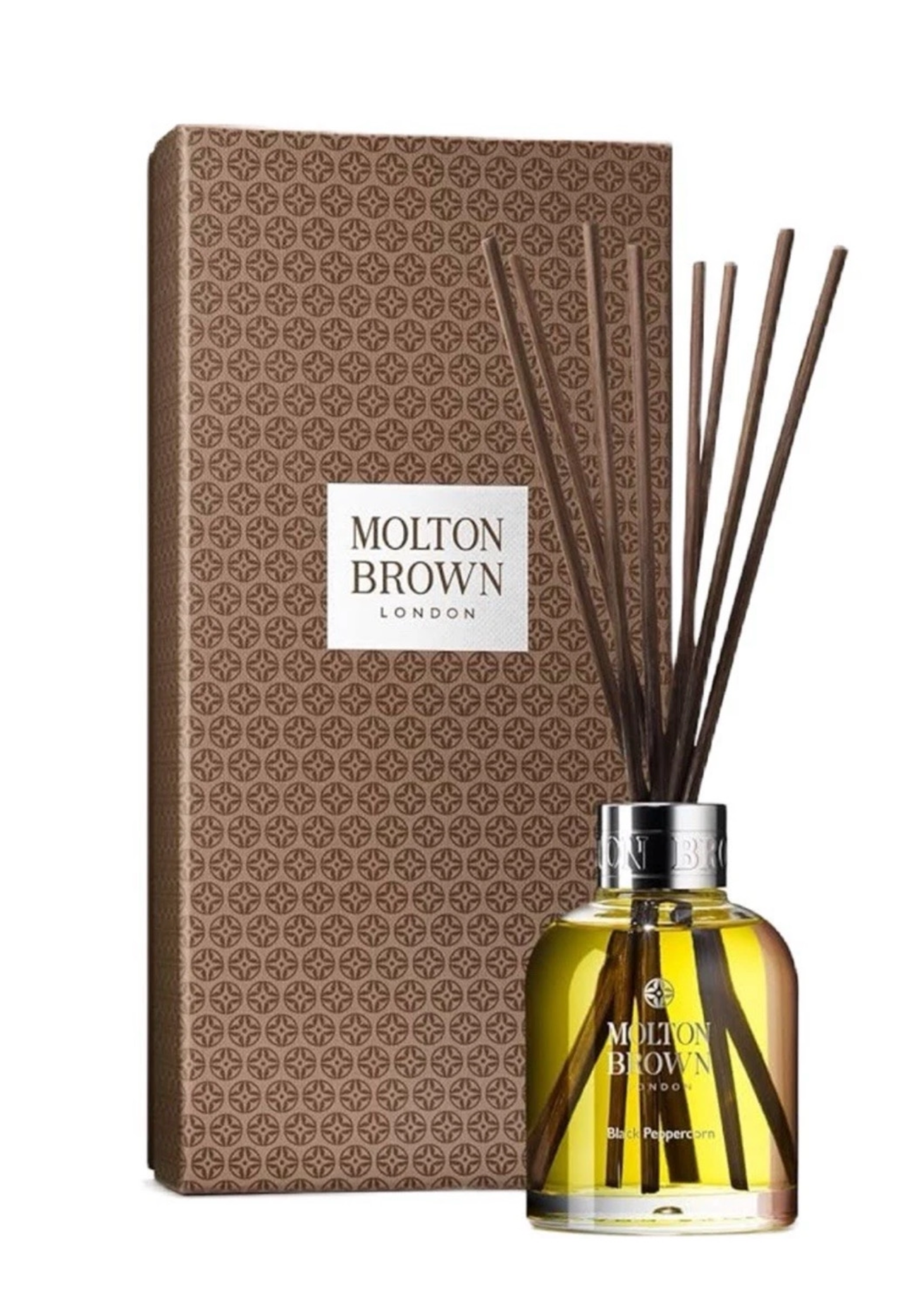 Molton Brown Black Peppercorn Aroma Reeds Diffuser 150ml & Reed Sticks
