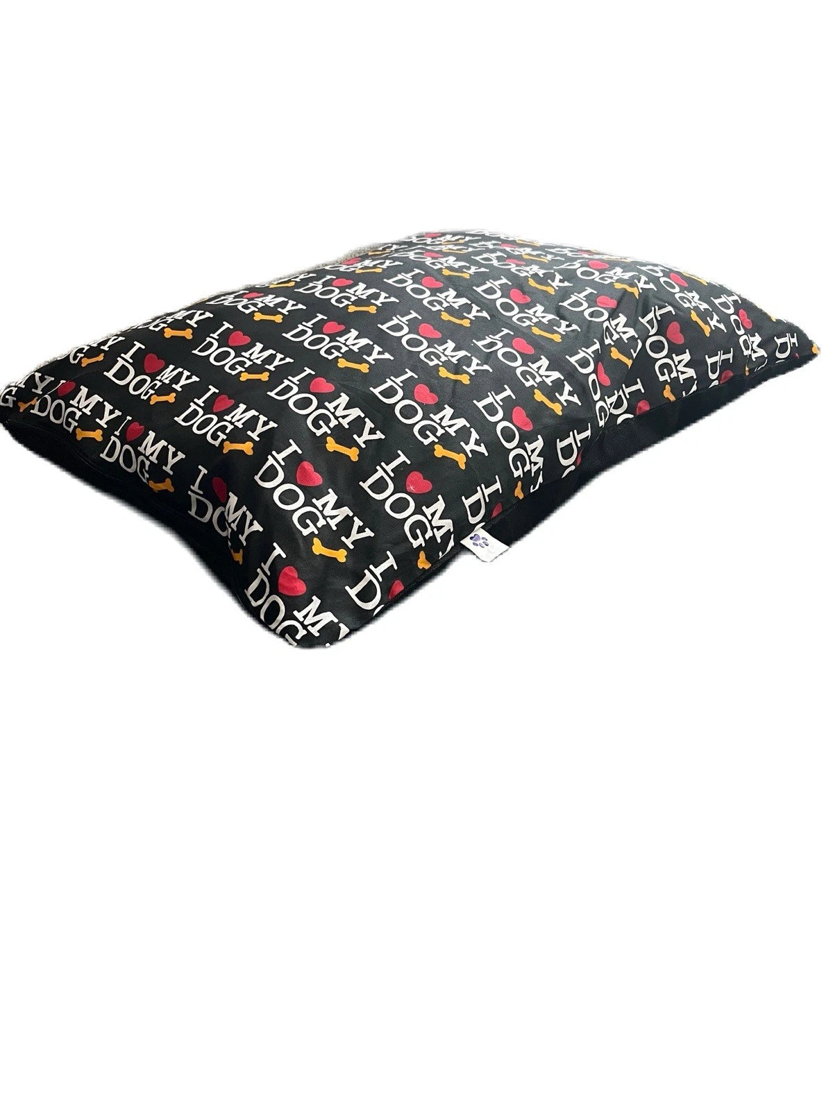 Dog Pet Bed Removable Zipped Cover Large Washable Cushion Cover 90 x 63 CM