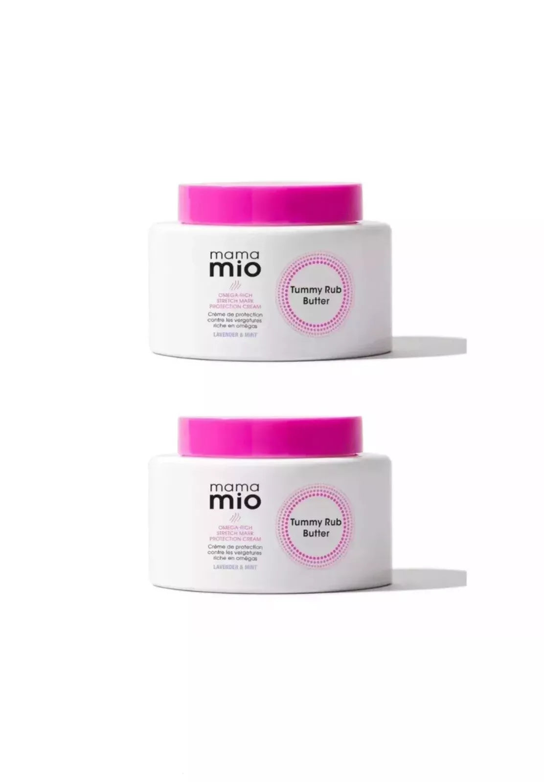 Mama Mio Tummy Rub Butter on Freshly Exfoliated Skin Improve Absorption 2x120ml